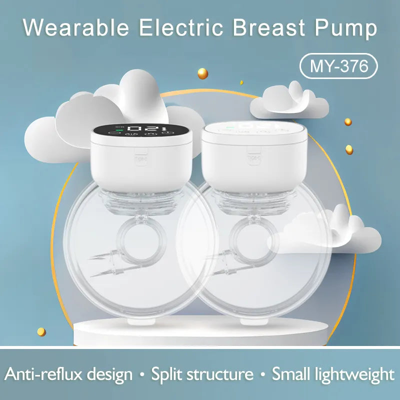 Wearable Breast Pump Mother and Baby Supplies Breast Pump Breast Milk Milking and Milking Machine Fully Automatic Breast Pump ATHLEXES