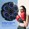 Music Boxing Machine Boxing Reaction Wall Target Adjustable Smart Bluetooth-Compatible Boxing Machine RGB Light for Home Workout ATHLEXES
