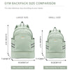 Gym Backpack for Women with Shoes Compartment, Large Women Travel Backpack Waterproof, Sport Swimming Yoga Athletic Backpack ATHLEXES