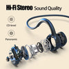 For Xiaomi Huawei Apple Wireless Earphone Bone Conduction Bluetooth Stereo Waterproof Earphone Audio Mp3 with Music Microphone ATHLEXES