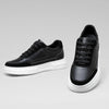CMR Chamaripa 6CM Black Leather Elevator Sneakers ATHLEXES