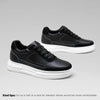 CMR Chamaripa 6CM Black Leather Elevator Sneakers ATHLEXES