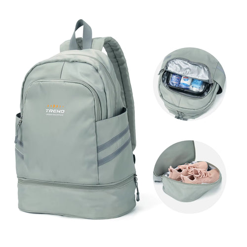 Gym Backpack for Women with Shoes Compartment, Large Women Travel Backpack Waterproof, Sport Swimming Yoga Athletic Backpack ATHLEXES