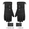 Electric Heating Gloves Waterproof Skiing Gloves Winter Motorcycle Riding Outdoor Gloves 3 Levels Heated Gloves ATHLEXES