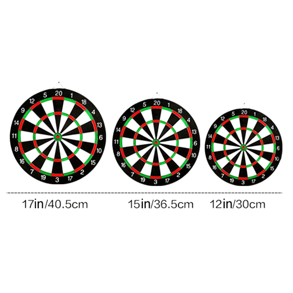 Dart Board Double Sided Hanging Dart Bulleye Target Game Board Target Dart Safety Kids Adults Toys ATHLEXES
