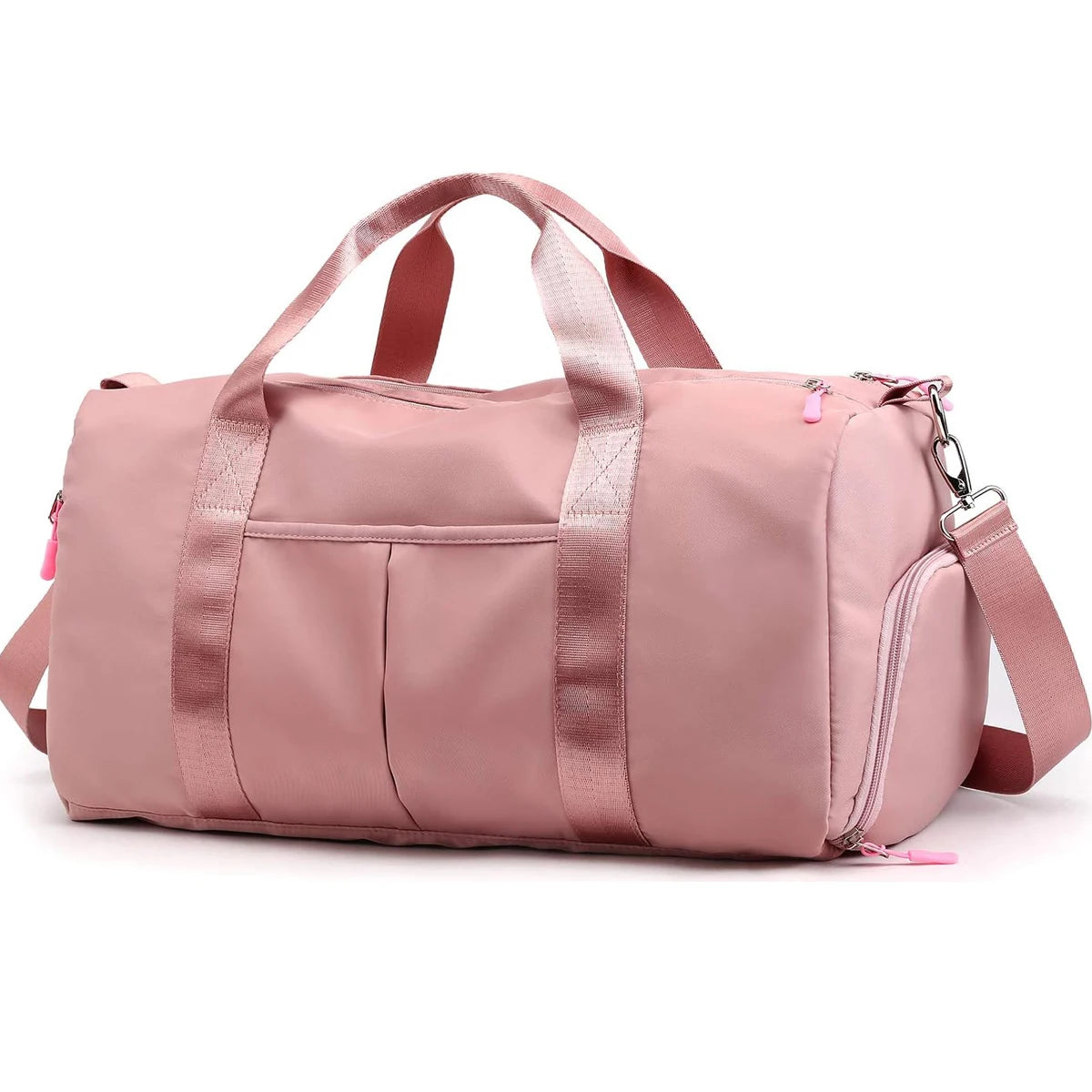 Travel Workout Fitness Sports Gym Bag Luggage with Wet Pocket Shoes Compartment Travel Yoga Sports Gym Duffel Bag for Men Women ATHLEXES