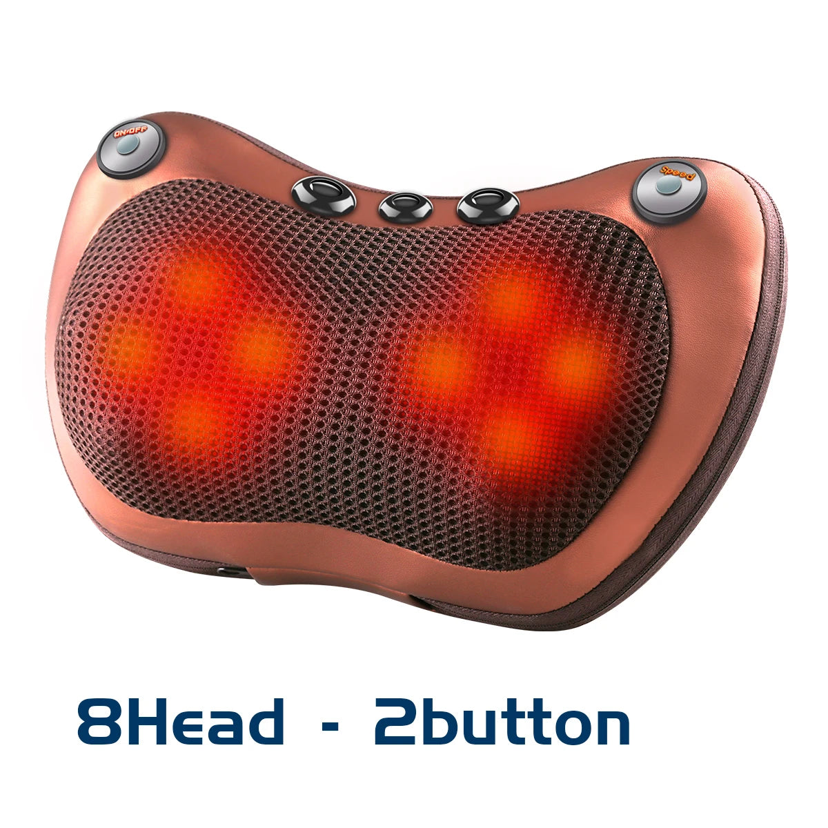 Relaxation Massage Pillow Vibrator Electric Neck Shoulder Back Heating Kneading Infrared Therapy Head Massage Pillow ATHLEXES