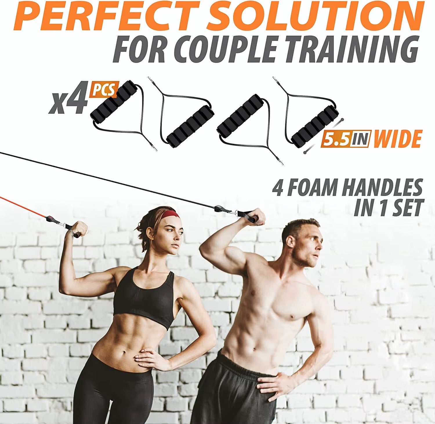 360Lbs Fitness Exercises Resistance Bands Set Elastic Tubes Pull Rope Yoga Band Training Workout Equipment for Home Gym Weight ATHLEXES