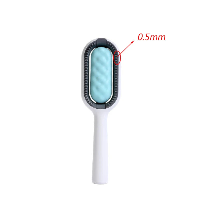 Double Sided Hair Removal Brushes for Cat Dog Pet Grooming Comb with Wipes Kitten Brush Gato Accesorios Artículos Para Mascotas ATHLEXES