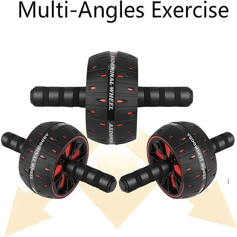 Big Ab Roller for Abs Workout Ab Roller Wheel Exercise Equipment for Core Workout Abdominal Wheel Roller for Home Gym Muscle ATHLEXES