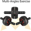 Big Ab Roller for Abs Workout Ab Roller Wheel Exercise Equipment for Core Workout Abdominal Wheel Roller for Home Gym Muscle ATHLEXES