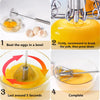 Semi Automatic Mixer Whisk Egg Beater Stainless Steel Manual Hand Mixer Self-Turning Cream Utensils Kitchen Mixer Egg Tools ATHLEXES
