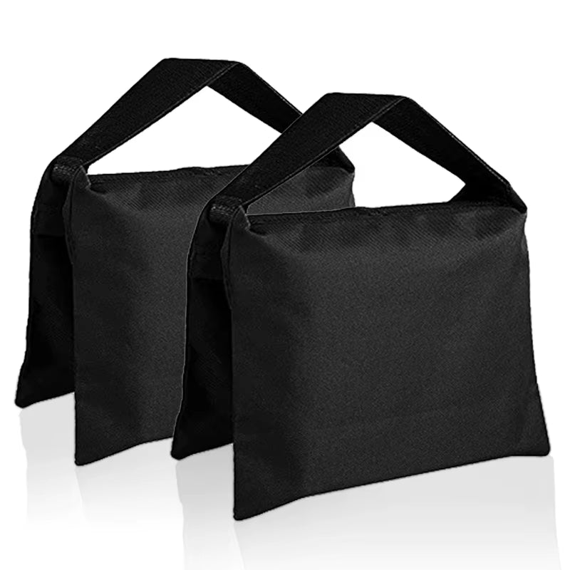 4Pcs/2Pcs/1Pc Black Sand Bag Weight Bags for Photography Studio Video Studio Stand Sandbag for Light Stands Boom Arms Tripods ATHLEXES