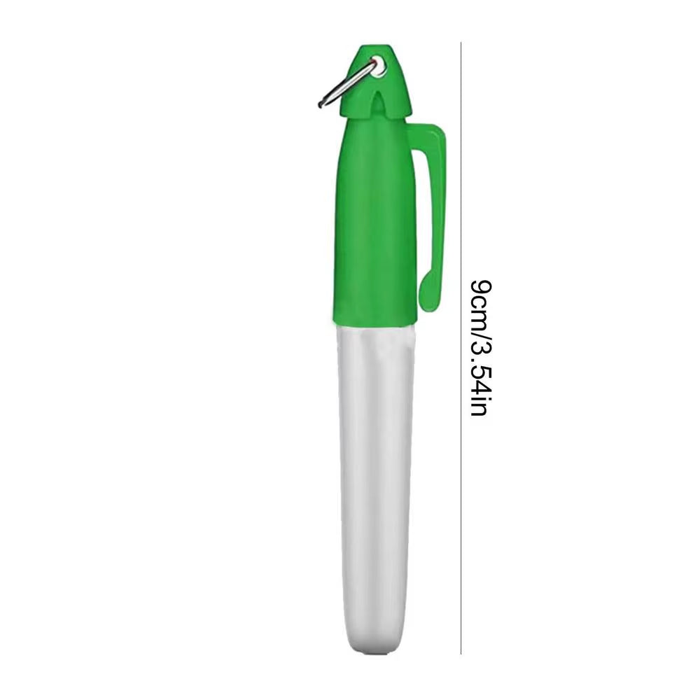 Golf Ball Liner Markers Pen Mini Waterproof Marker Pen with Hang Hook Template Drawing Tool Golf Sport Training Accessories ATHLEXES