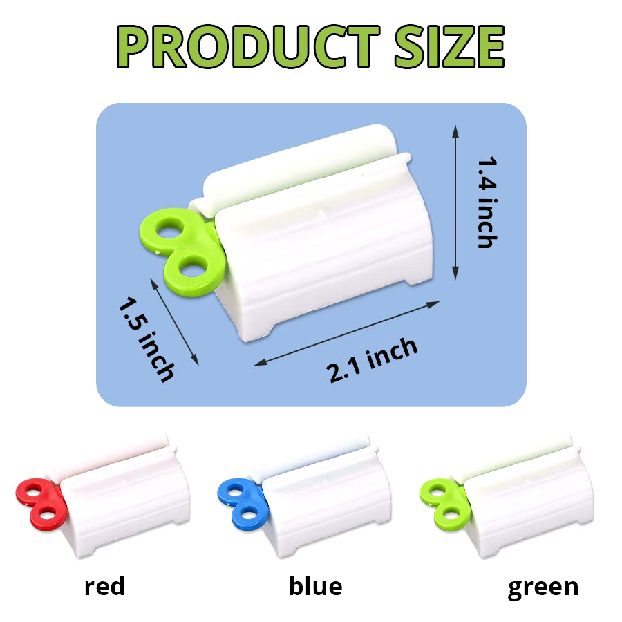 1 Pc Rolling Tube Toothpaste Squeezer Toothpaste Seat Holder Stand Rotate Toothpaste Dispenser for Bathroom ATHLEXES