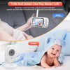 New 3.5 Inch Wireless Video Baby Monitor Night Vision Temperature Monitoring 2 Way Audio Talk Baby Nanny Security Camera ATHLEXES