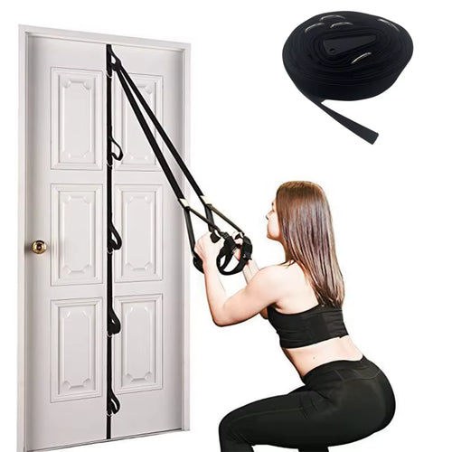 Upgrade Door Anchor Strap for Resistance Bands Exercises Anchor Gym Attachment for Home Fitness Portable Door Band Resistance ATHLEXES