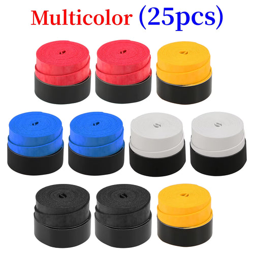 10/25/60Pcs anti Slip Original Head Overgrip Tennis Racket Grips Padel Accessory Shock Tennis Badminton Squash Training Sweatban ATHLEXES