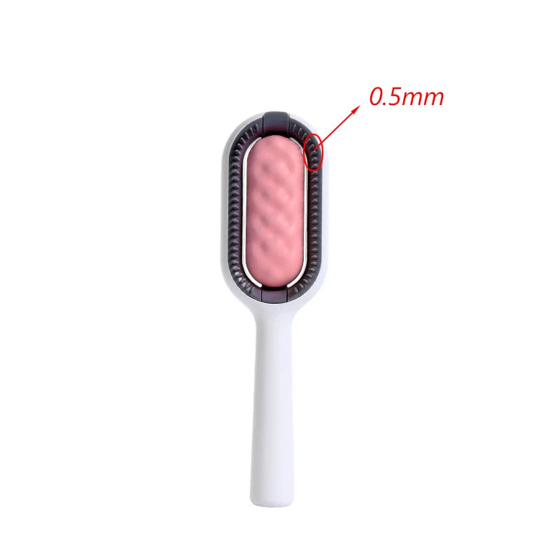 Double Sided Hair Removal Brushes for Cat Dog Pet Grooming Comb with Wipes Kitten Brush Gato Accesorios Artículos Para Mascotas ATHLEXES