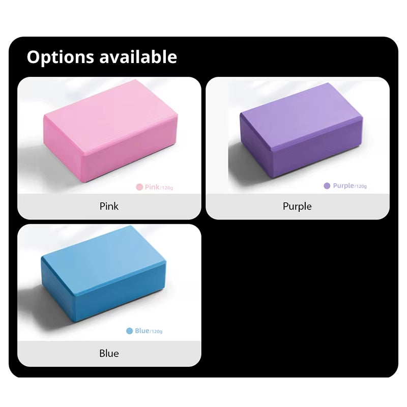 Yoga Blocks,Supportive, Lightweight & Odor Resistant, Yoga Essentials for Yogini,Eva Foam Brick for Beginners, Yogis, Pilates ATHLEXES
