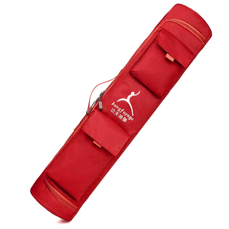 Fashion Yoga Mat Carry Bag Waterproof Yoga Sport Bags Gym Fitness Pilates Bag Shoulder Strap Carrier Backpack ATHLEXES