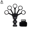 Silicone Finger Gripster Grip Exerciser Finger Strengthener Guitar Training Gym Fitness Trainer Sports Equipment Accessories ATHLEXES