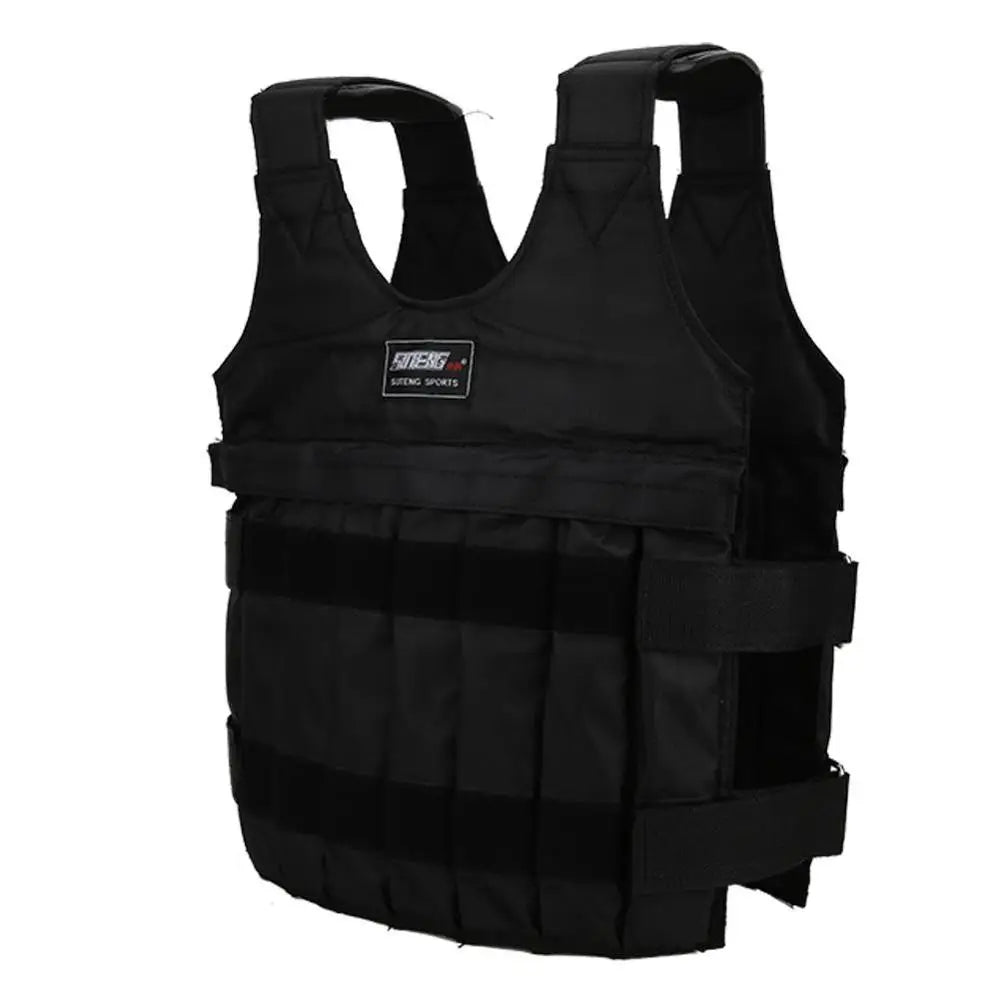 20Kg 50Kg Loading Weighted Vest Adjustable Exercise Training Fitness Jacket Gym Workout Boxing Vest Sand Fitness Waistcoat ATHLEXES