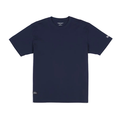2024 Summer New 250G 100% Cotton Fabric T-Shirt Men High Quality Solid Color Drop Sleeve Loose Tshirts Oversize Tops ATHLEXES