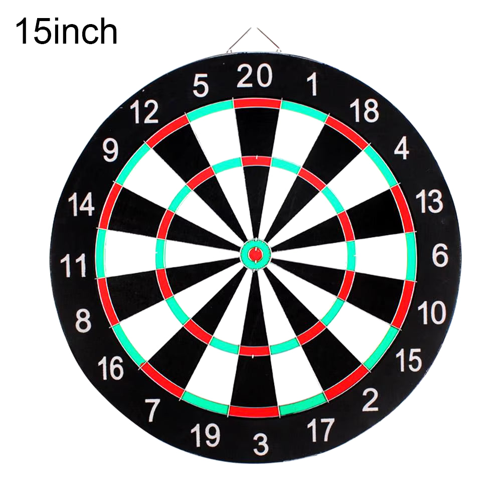 Dart Board Double Sided Hanging Dart Bulleye Target Game Board Target Dart Safety Kids Adults Toys ATHLEXES