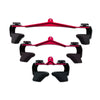 8 Piece Set Fitness Lat Pull down T Handle Bar Rowing Rotating V-Bar Pulley Cable Machine Handle Grip Gym Equipment Back Trainer ATHLEXES
