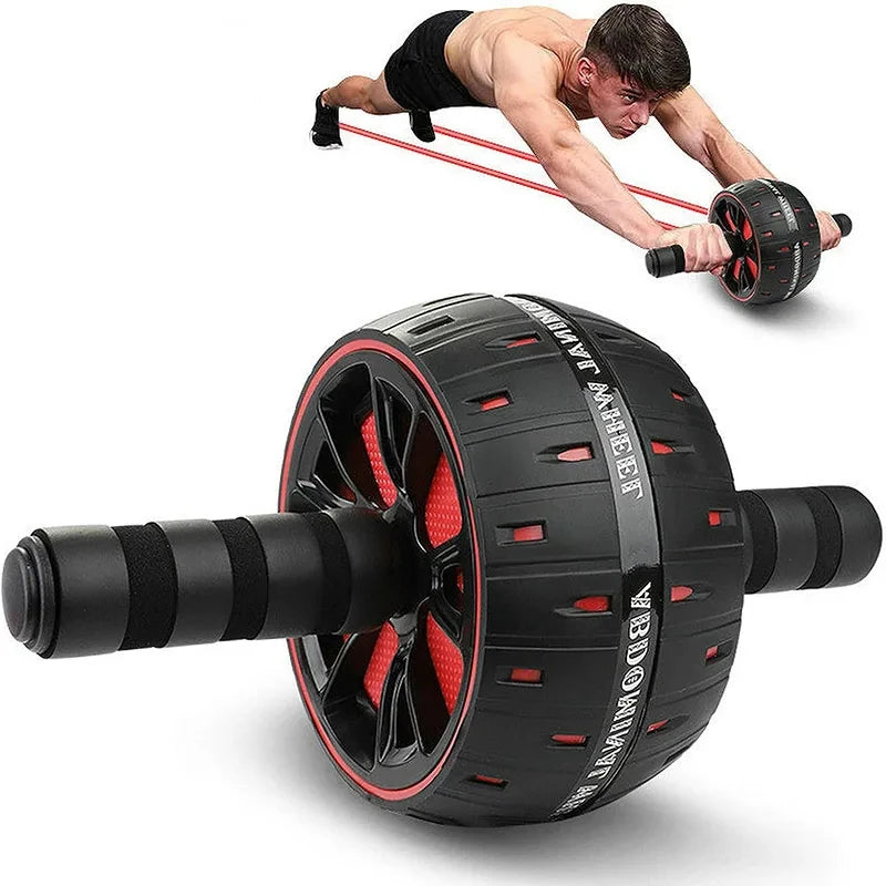 Big Ab Roller for Abs Workout Ab Roller Wheel Exercise Equipment for Core Workout Abdominal Wheel Roller for Home Gym Muscle ATHLEXES