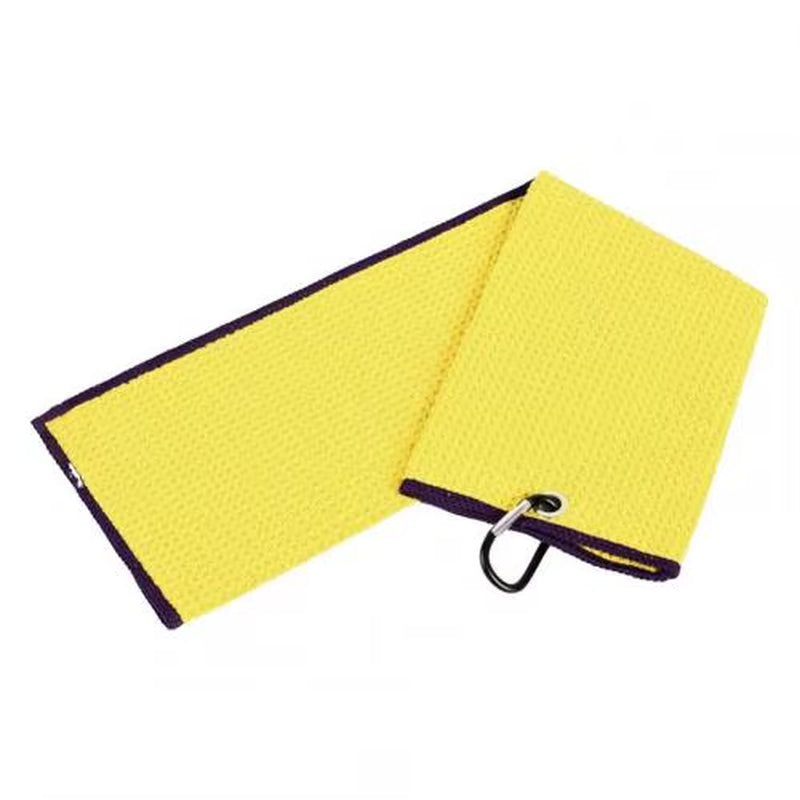 Golf Club Towel Anti-Pilling Quickly Drying Accessory Waffle Pattern Golf Towel for Golf Training ATHLEXES