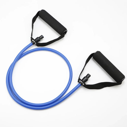 Hot 3 Levels Resistance Yoga Pull Rope Bands Handles Elastic Sports Bodybuild Home Gym Workouts Muscle Training Rubber Tube Band ATHLEXES