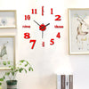 Artistry Time: 3D Wall Decal Decorative Clock ATHLEXES