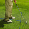 2 Pack Golf Alignment Stick Golf Alignment Sticks Collapsible Golf Practice Rods Swing Trainer Tools Golf Swing Training Tool ATHLEXES