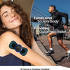 Massageador Elétrico Do Pescoço Do，Mini Massageador, Estimulador De Remendo Cervical Traseiro, Massageador Mat ATHLEXES
