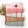 1 Piece of Three Section Towel with Thickened Water Absorption and No Shedding of Fluff, Used for Daily Face Washing at Home ATHLEXES