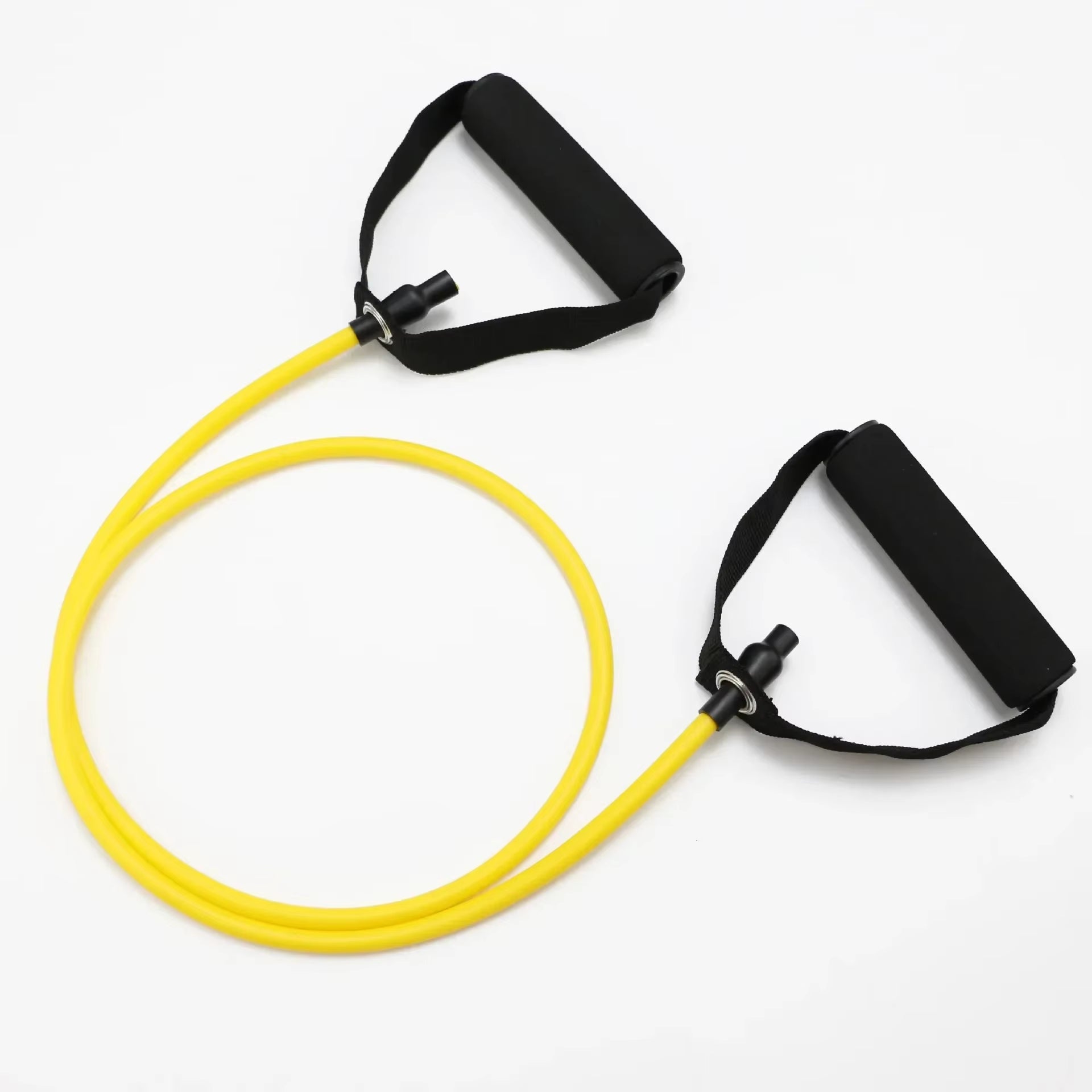 Hot 3 Levels Resistance Yoga Pull Rope Bands Handles Elastic Sports Bodybuild Home Gym Workouts Muscle Training Rubber Tube Band ATHLEXES