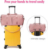 Travel Workout Fitness Sports Gym Bag Luggage with Wet Pocket Shoes Compartment Travel Yoga Sports Gym Duffel Bag for Men Women ATHLEXES