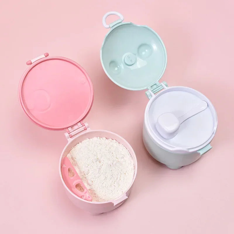 Baby Milk Powder Box Infant Feeding Container Newborn Food Storage Box Powder Dispenser Kid Meal Toddler Snack Portable Grade Pp ATHLEXES