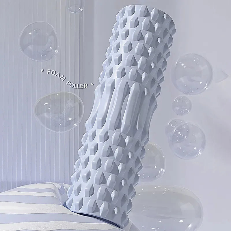 Foam Rollers for Muscle Massage - High-Density Back Foam Roller for Back Pain Relief & Muscle Recovery in Legs & Arms ATHLEXES