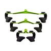 8 Piece Set Fitness Lat Pull down T Handle Bar Rowing Rotating V-Bar Pulley Cable Machine Handle Grip Gym Equipment Back Trainer ATHLEXES