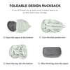 Gym Backpack for Women with Shoes Compartment, Large Women Travel Backpack Waterproof, Sport Swimming Yoga Athletic Backpack ATHLEXES