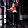Fitness Resistance Bands Set Yoga 5 Tube Workout Bands Home Exercise Bands with Door Anchor Handles Ankle Straps Gym Equipment ATHLEXES
