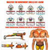 Heavy Duty Portable Home Gym Set - Adjustable Dumbbells, Folding Pushup Bar, Exercise Bands, Workout Mat - Ideal for Intense Ful ATHLEXES