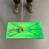 Golf Swing Trainer Chipping Net Golf Training Aids Indoor Outdoor Foldable Chipping Pitching Cages Hitting Mat ATHLEXES