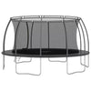 Round Trampoline Set 488X90 Cm for Kids & Adults - 150 Kg Weight Capacity ATHLEXES