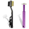 2Pcs/Set Golf Club Brush Golf Club Sharpener Grooving Tool Golf Putter Wedge Ball Groove Cleaner Kit Cleaning Tool Accessories ATHLEXES
