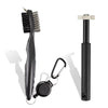 2Pcs/Set Golf Club Brush Golf Club Sharpener Grooving Tool Golf Putter Wedge Ball Groove Cleaner Kit Cleaning Tool Accessories ATHLEXES