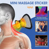 Massageador Elétrico Do Pescoço Do，Mini Massageador, Estimulador De Remendo Cervical Traseiro, Massageador Mat ATHLEXES